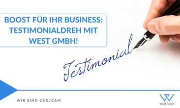 Warum ein Testimonialdreh mit WeSt GmbH für Ihr Unternehmen sinnvoll ist