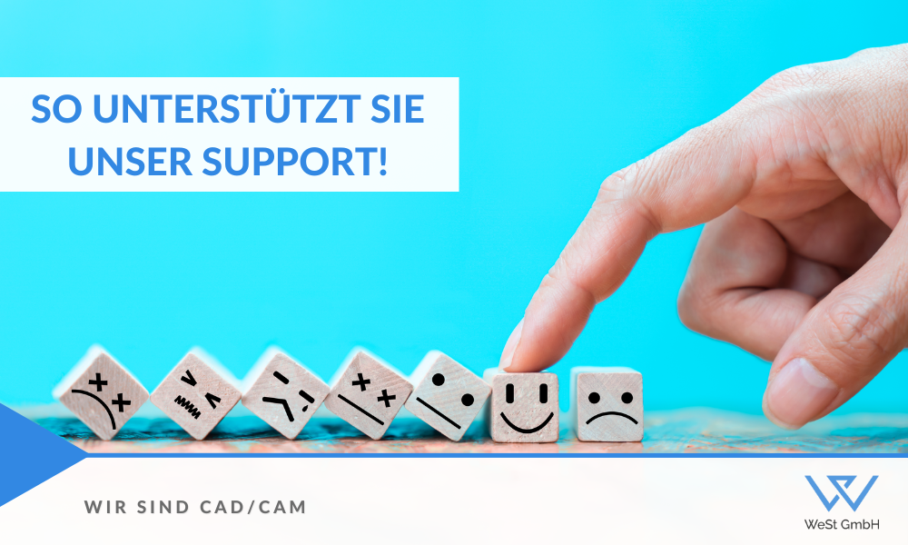  So unterstützt Sie unser Support. 