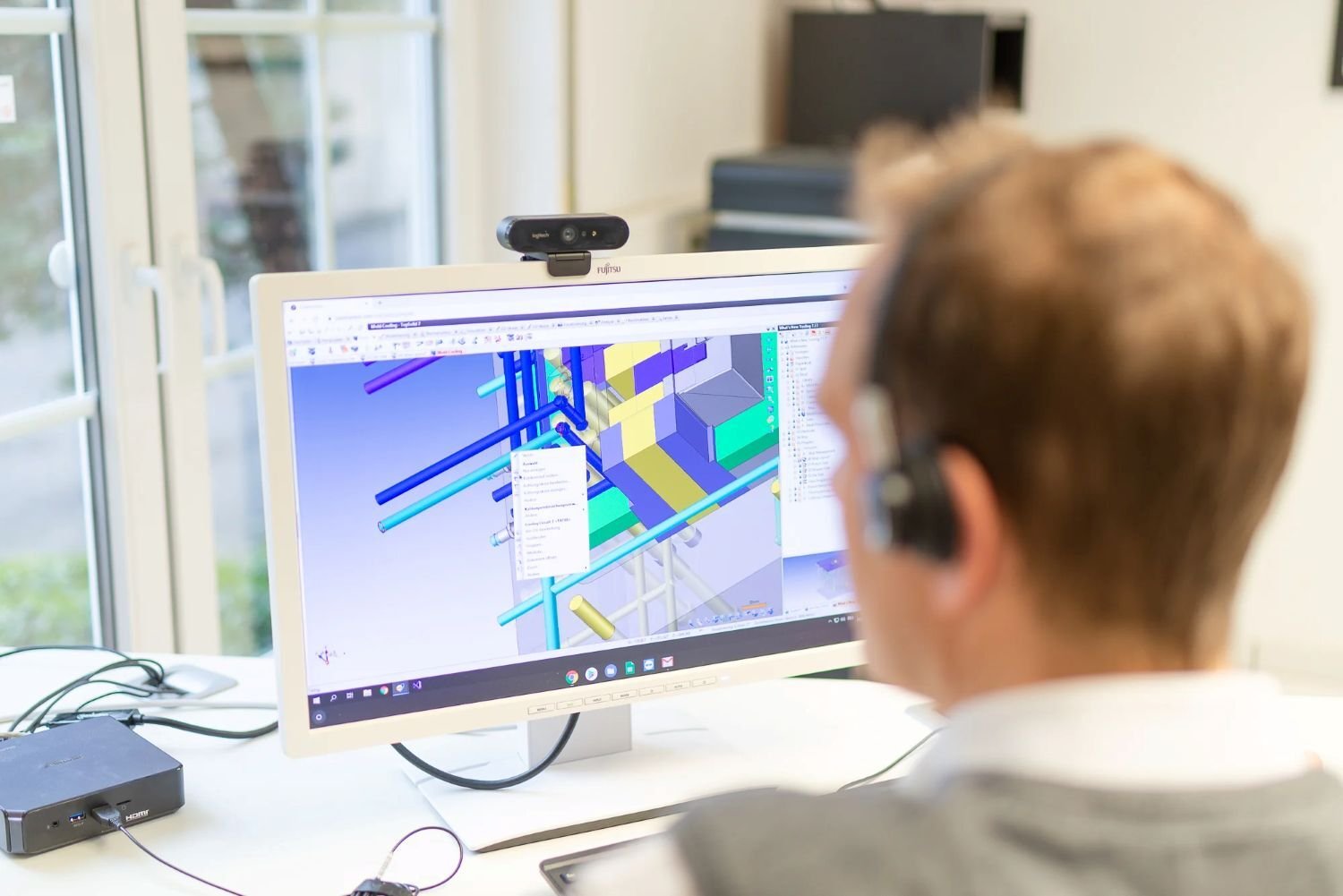 Ulrich Alt arbeitet in TopSolid.