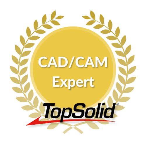 CADCAM Gold Urkunde