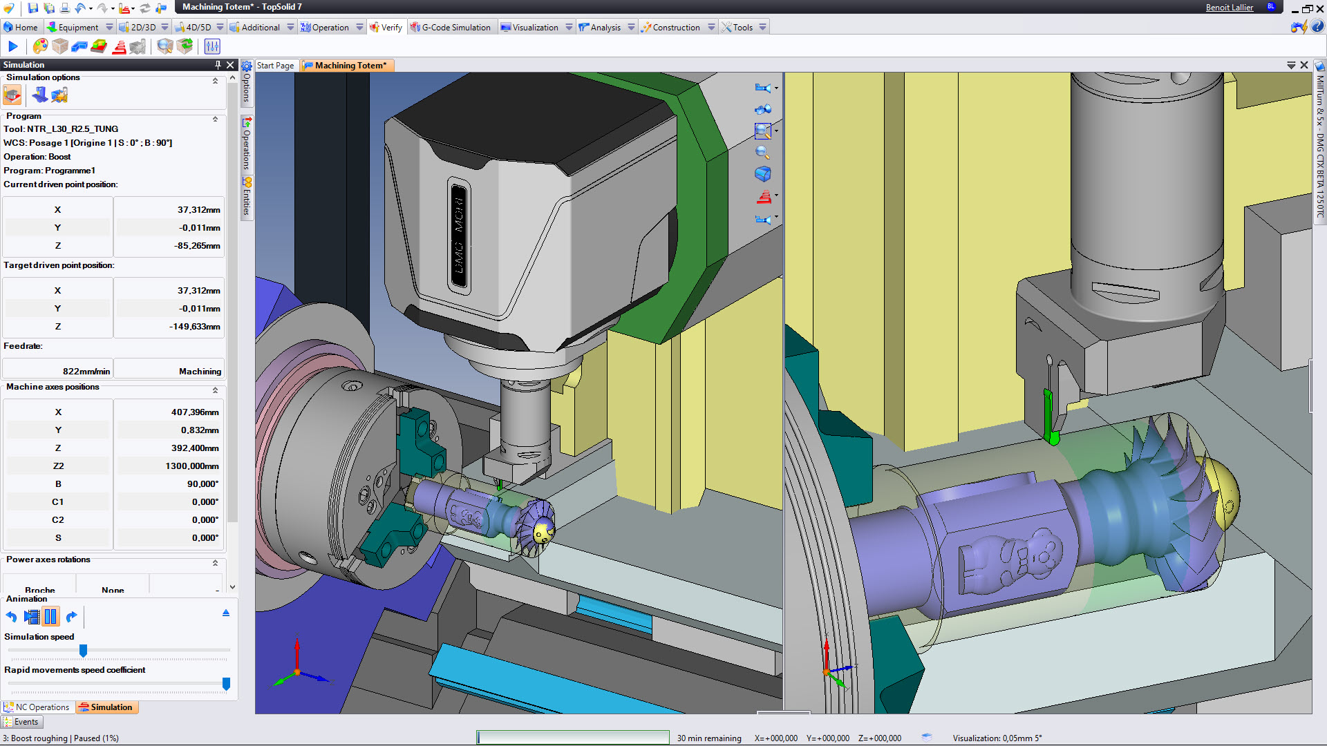 Screenshot von TopSolid'Cam
